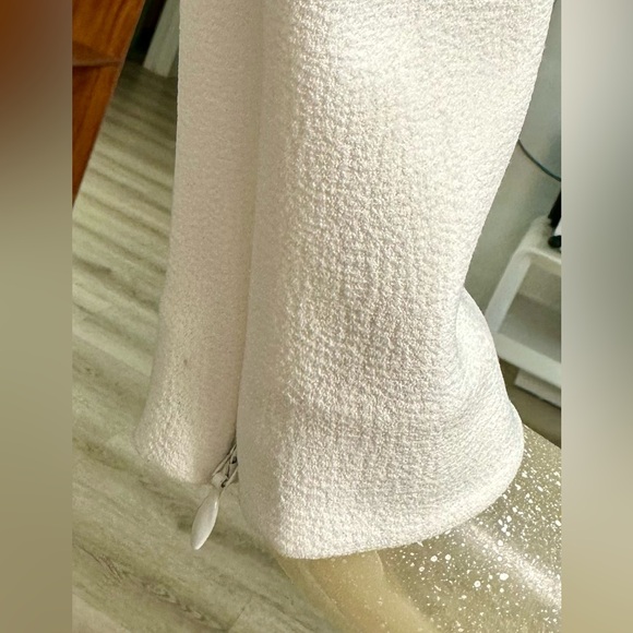 Rebecca Vallance "Billie" White Long Sleeve Gown. Stunning!!!!! Size 8 👰🏼♀️💍 - Picture 11 of 16